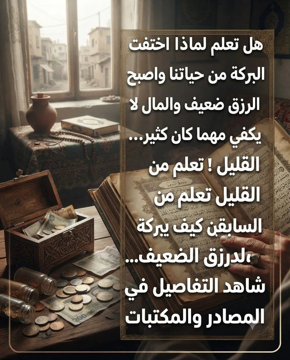 طريقة زيادة الرزق والبركة