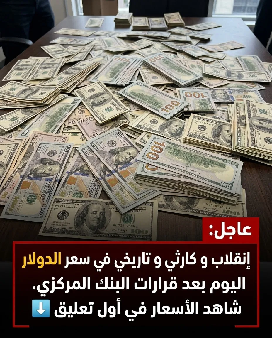 سعر الدولار اليوم