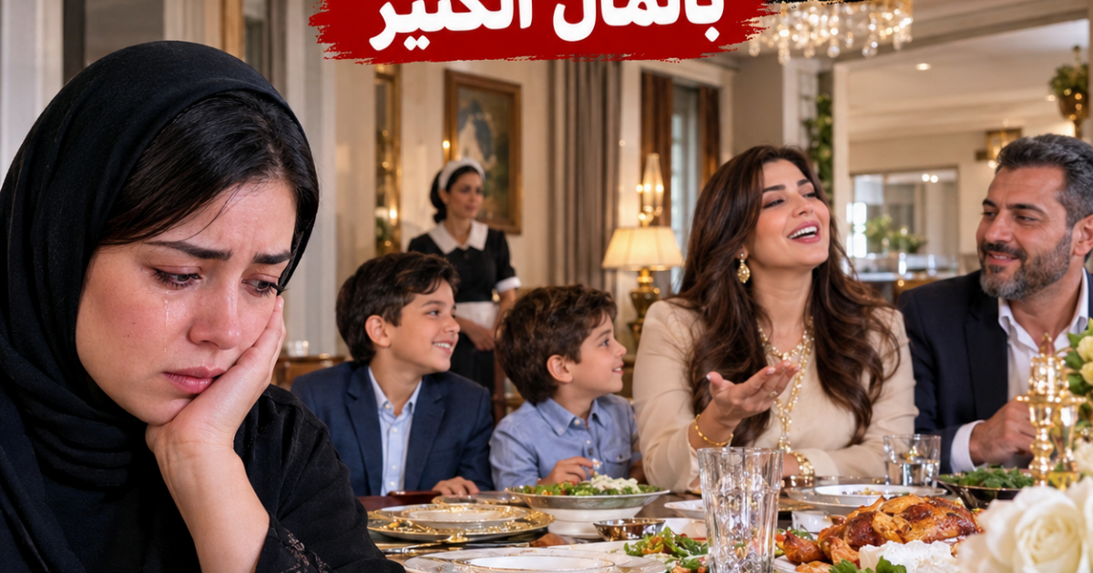 اختي عزمتني علي الغداء أنا وجوزي وولادي عشان تزلني وتتمنظر عليا عشان ربنا كارمهم بالمال الكثير