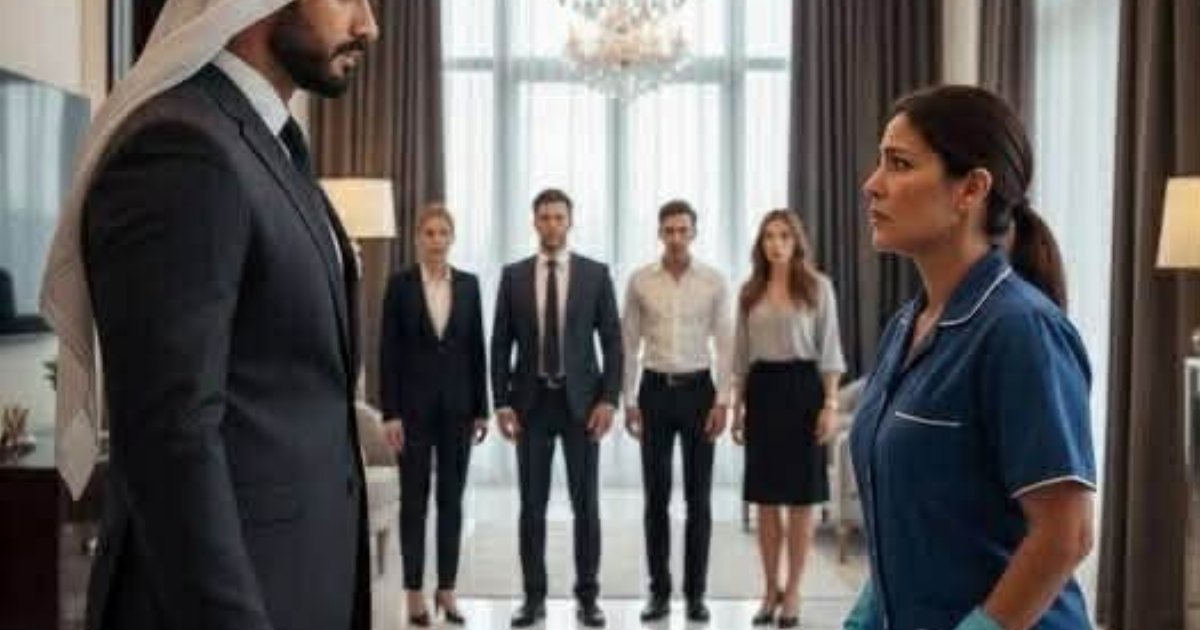عاملـة نظافة ردّت بالعربية على شيخ… واللي صار بعدها قلب الفندق!