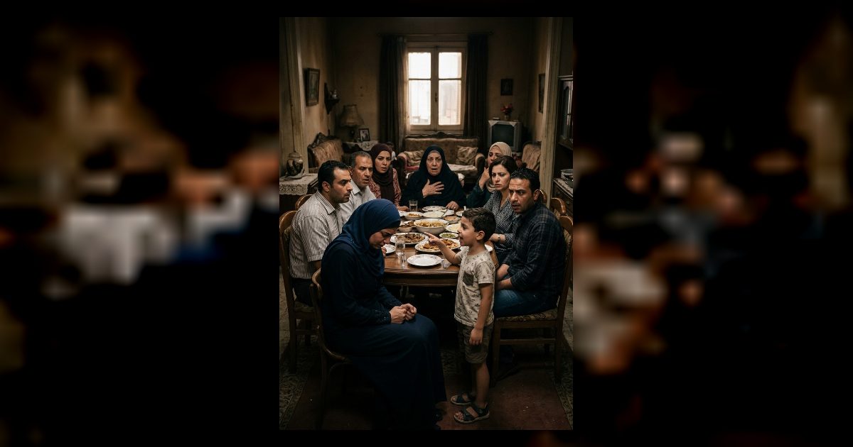 فارس ابني فضحني في وسط العيلة كلها وقال: الراجل اللي بيدخل مع ماما الأوضة شبه عمو.. ويا ريت سكت، ده كمل بكلام خلّى الكل يبصلي وأنا مش قادرة أرفع عيني من الأرض