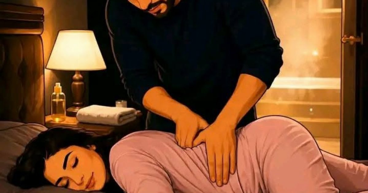 جوزي كان كل جمعه بيعملي مساج للعضم غريب جدا