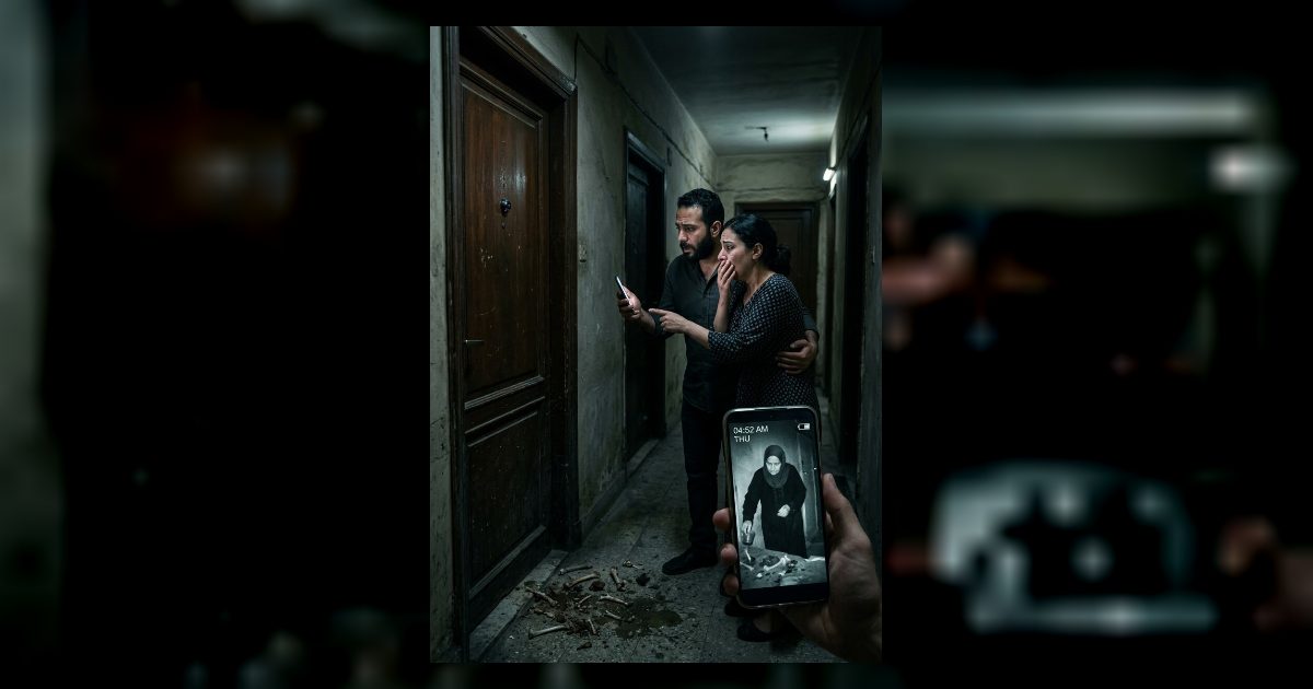 كل أسبوع وأنا خارجة من شقتي ألاقي حاجة غريبة قدام الباب.. مياه وتراب وحتت عضم، ولما جوزي ركب كاميرا مكان العين السحرية اكتشفنا مين اللي بيعمل كده