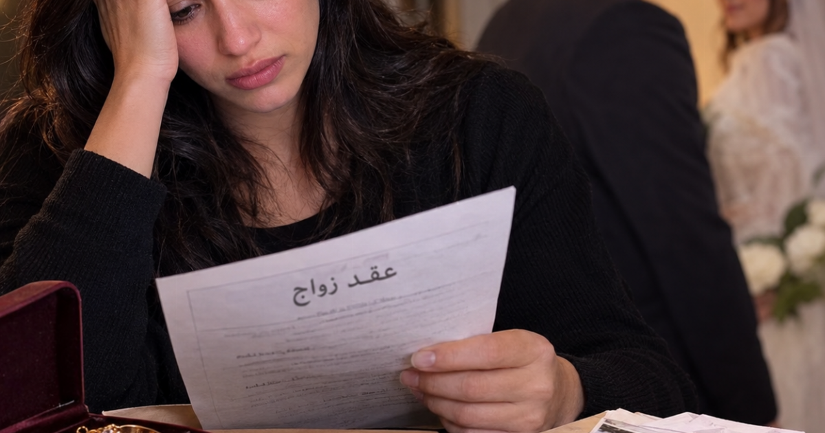 جوزي الندل سر.ق ورثي وذهبي واتجوز بيهم ومعرفتش بالجواز غير بعد 5 سنين