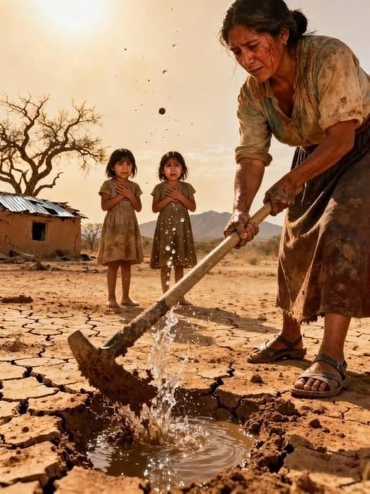 اشترت أرضًا مهجورة وسخر الجميع منها… ما وجدته تحت التراب غيّر القرية للأبد