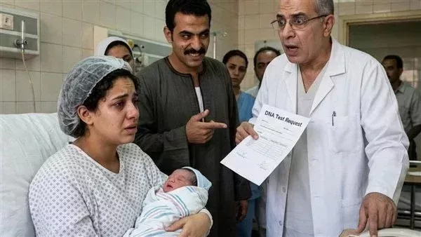 بعد ماولدت بلحظة جوزي طلب DNA