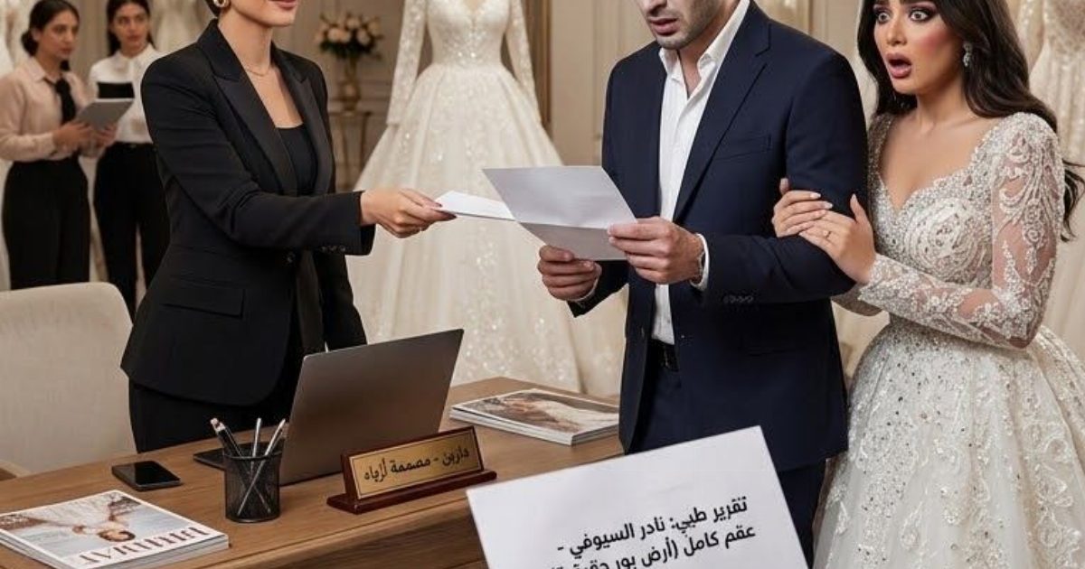 طليقي جاب خطيبته الجديدة على الأتيليه بتاعي أنا بالذات علشان يحجزلها فستان فرحها.