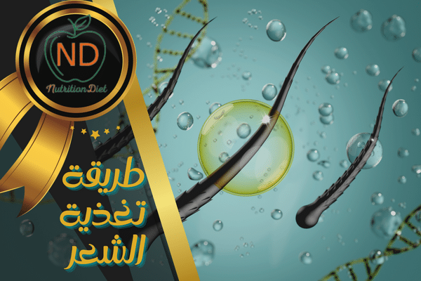 طريقة تغذية الشعر (التالف والمتساقط والجاف والمتقصف)